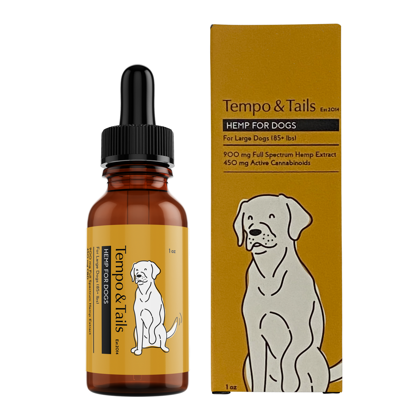 CBD Oil for Large Dogs (85+ Lbs.)