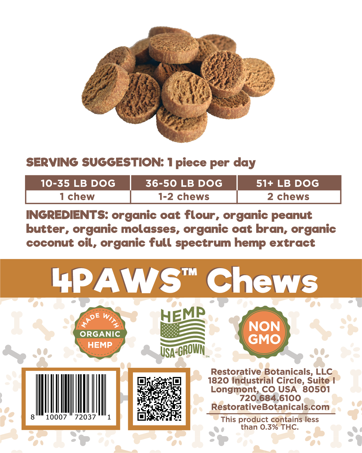 4Paws Chews™ Peanut Butter - 30ct