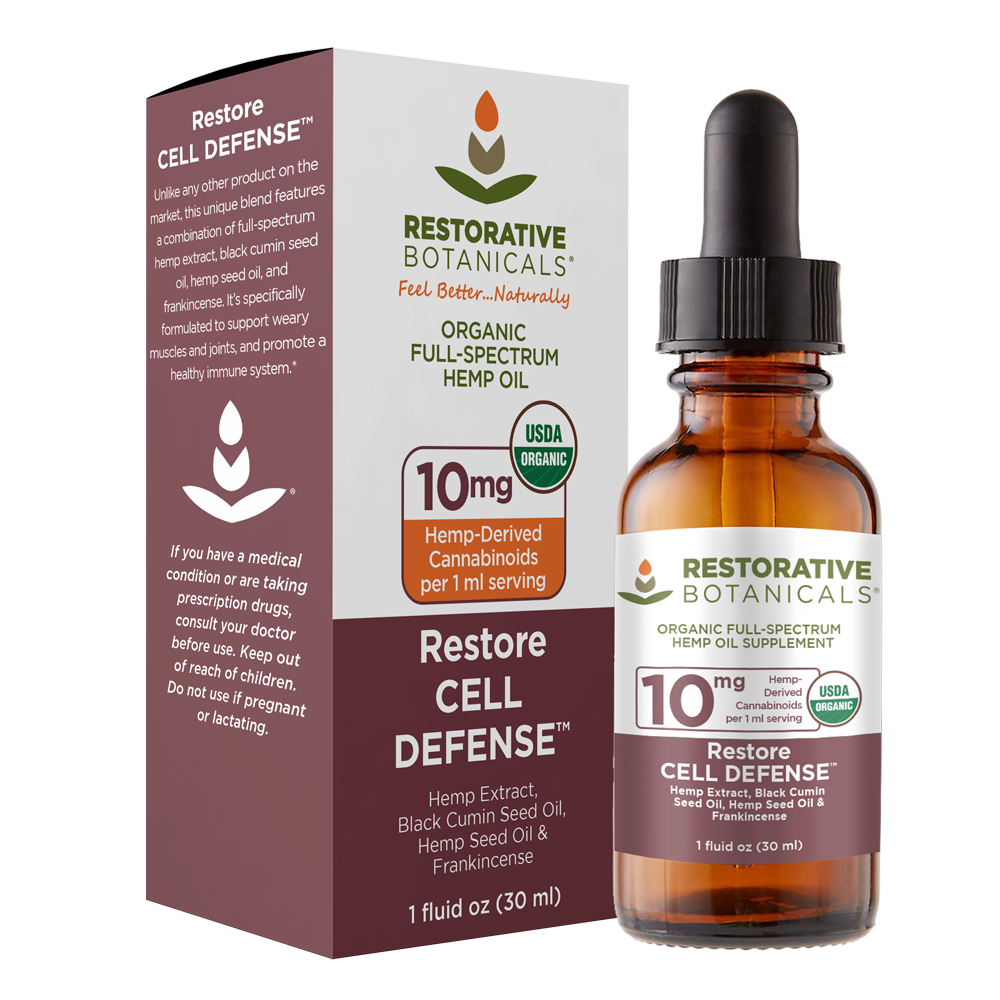 Restore CELL DEFENSE™ CBD Hemp Supplement