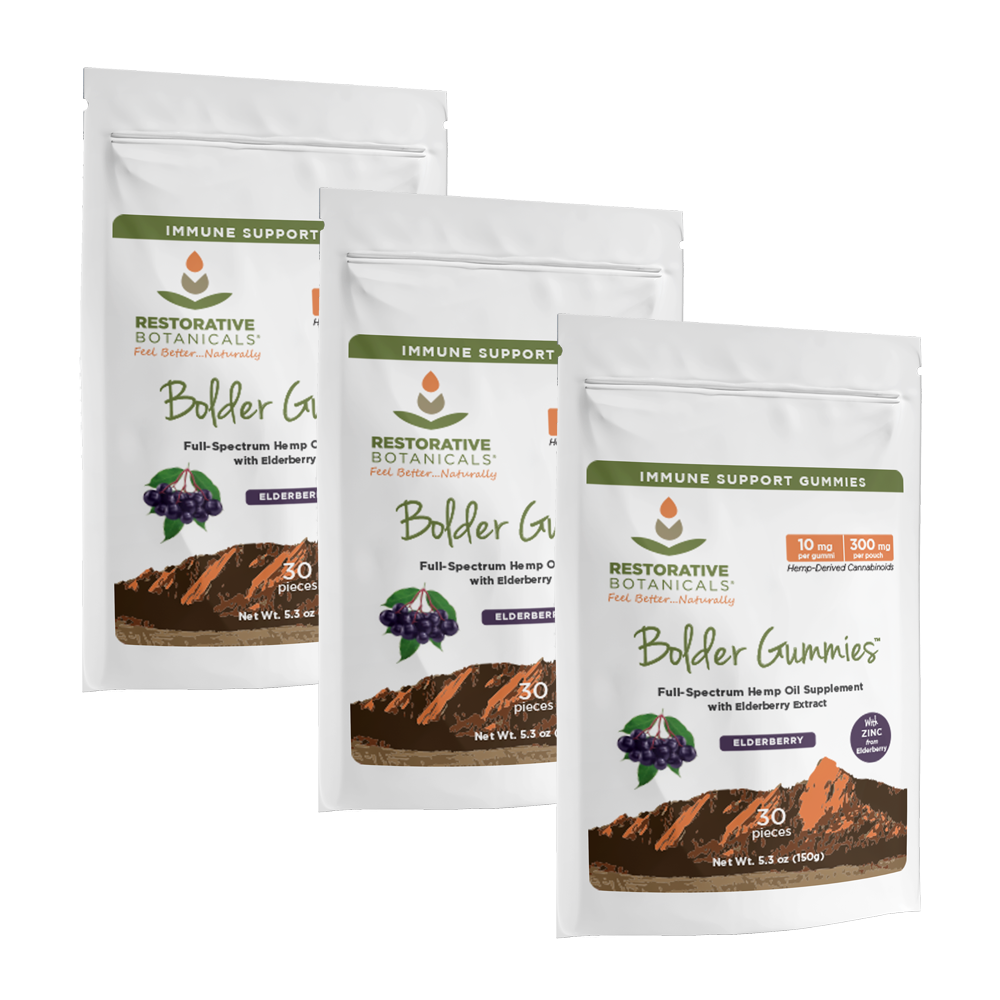 Bolder Elderberry CBD Gummies™