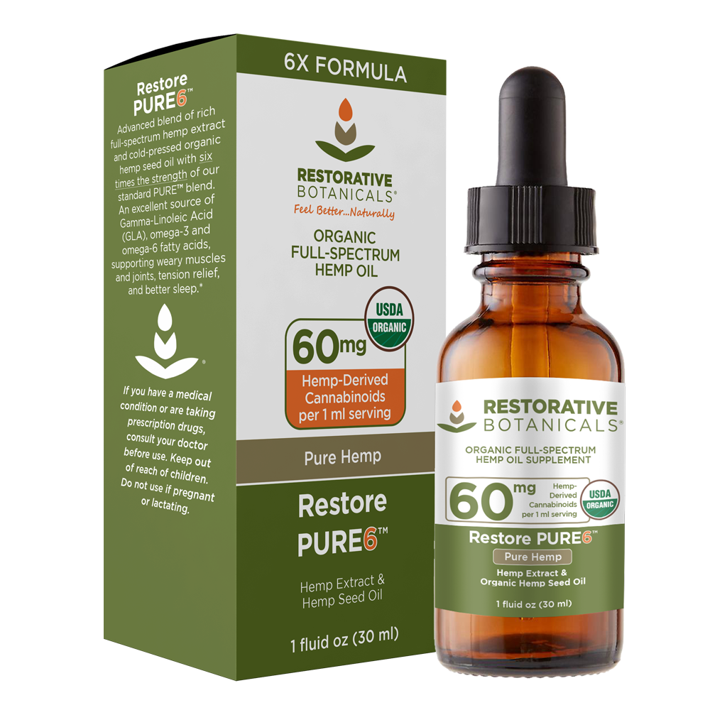 Restore PURE6™ CBD Hemp Supplement