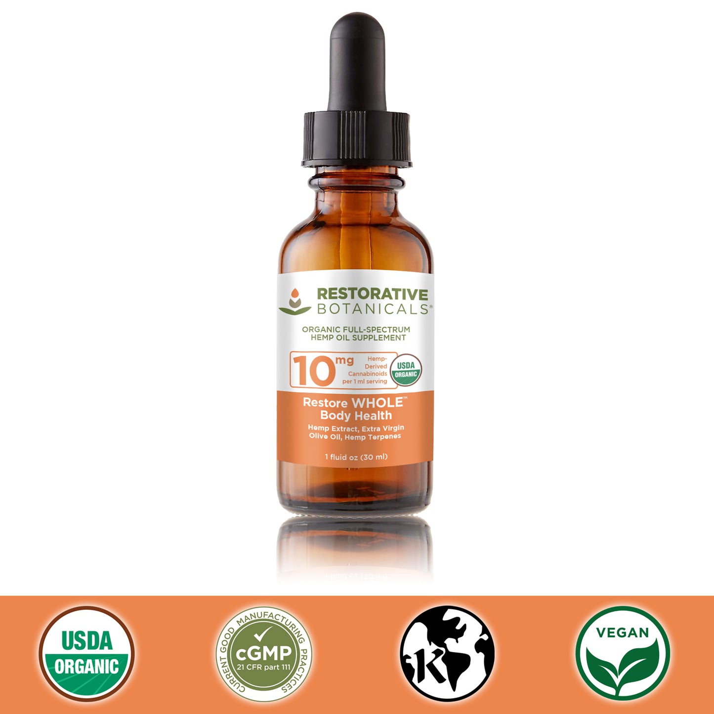 Restore WHOLE Body Health™ CBD Hemp Supplement