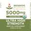 Ultra High Strength 5000 mg  Broad Spectrum Hemp Extract - Chocolate Mint Flavor