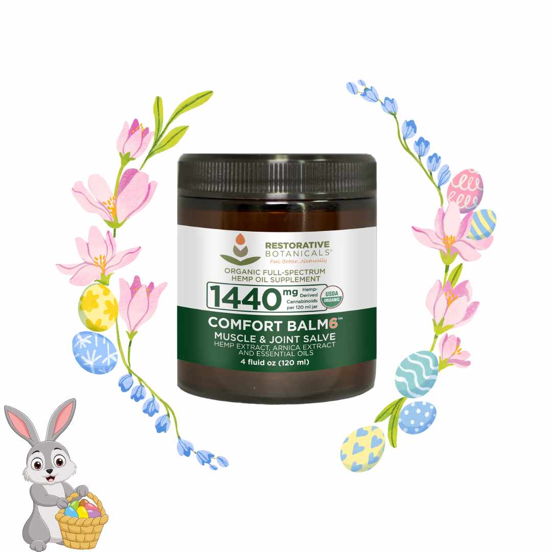 COMFORT BALM6™ Extra Strength Hemp Extract Muscle & Joint Salve