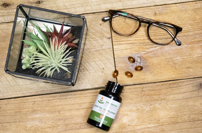 Full-Spectrum Hemp Oil Supplement Softgels (15mg/gel)