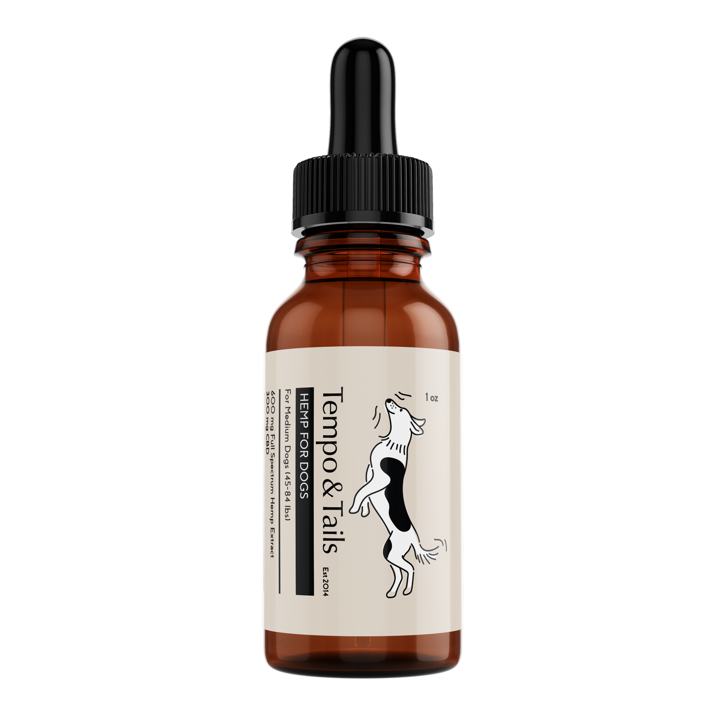 CBD Oil for Medium Dogs (45-84 Lbs.)