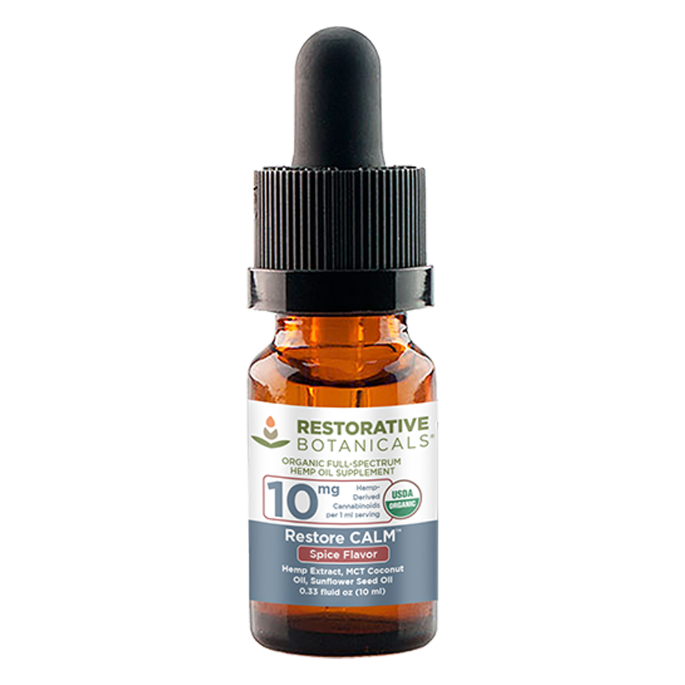 LIMITED EDITION: CALM™ Spice Hemp Extract Oil Blend (10mg/ml)