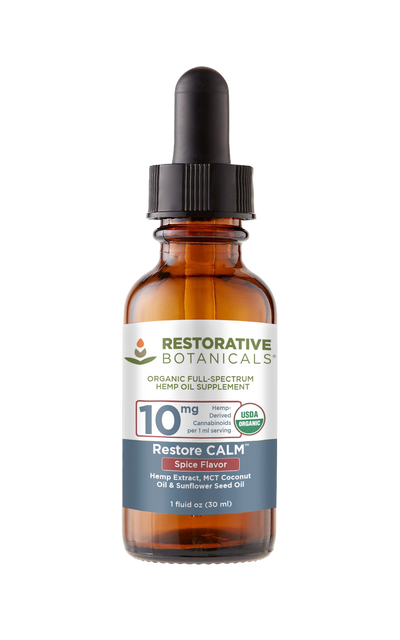 LIMITED EDITION: CALM™ Spice Hemp Extract Oil Blend (10mg/ml)