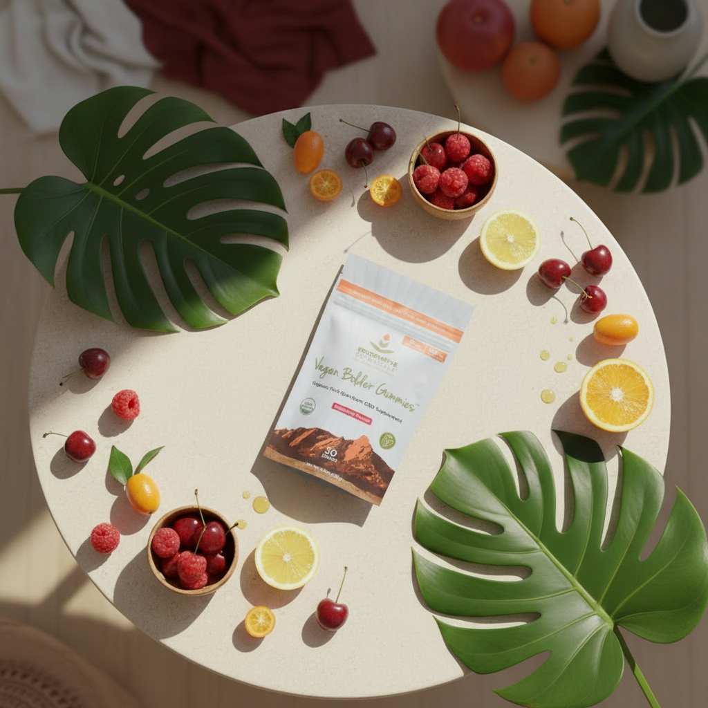 VEGAN CBD Bolder Gummies™ Raspberry