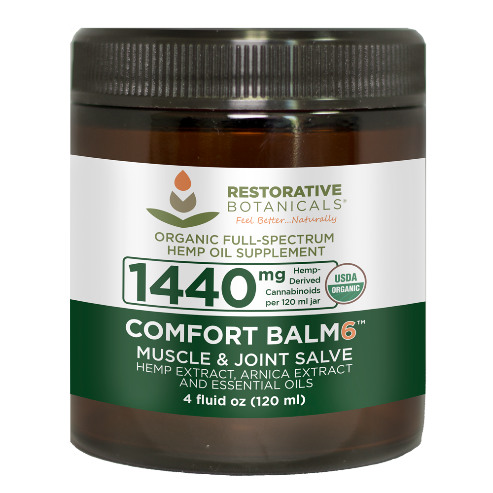 COMFORT BALM6™ Extra Strength Hemp Extract Muscle & Joint Salve