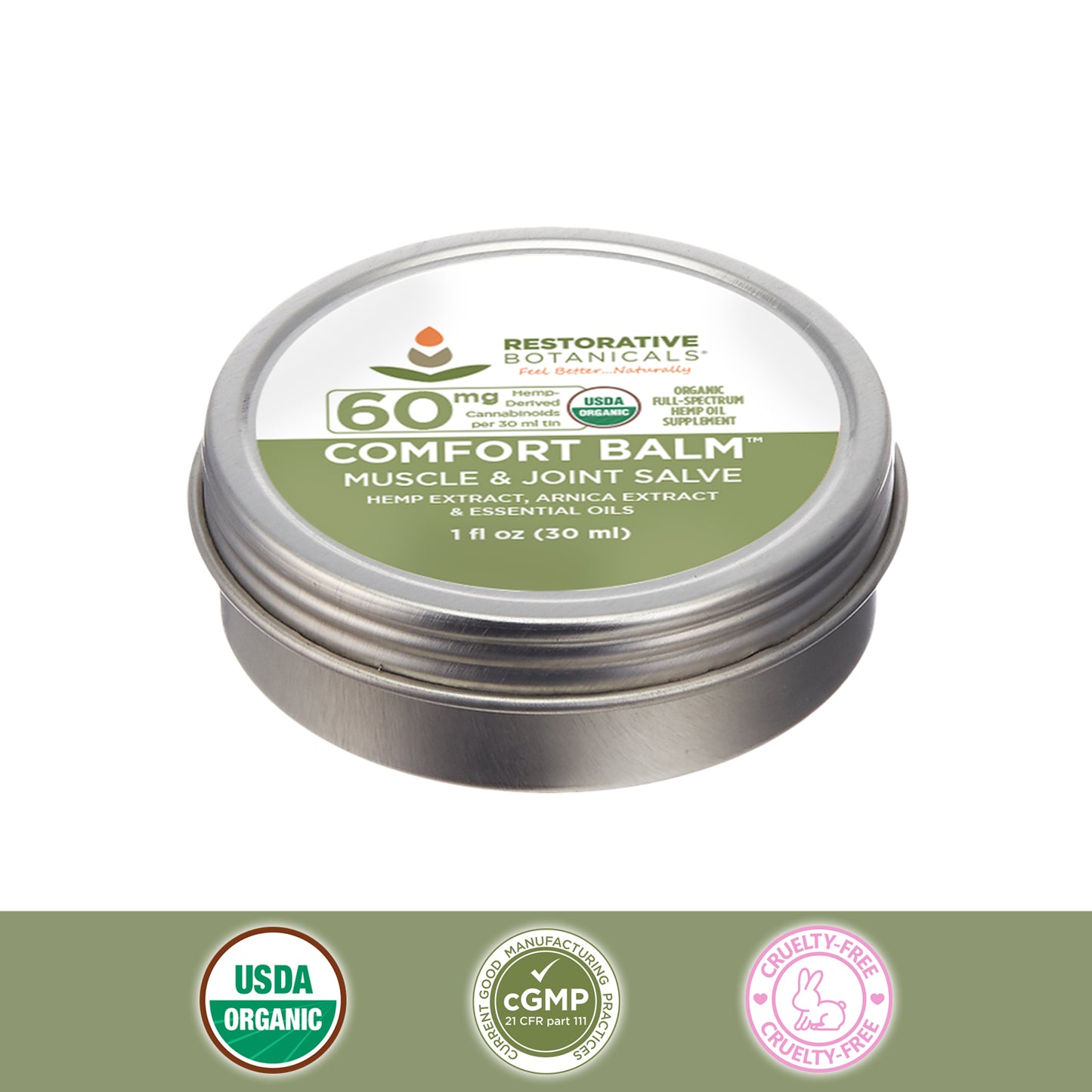 COMFORT BALM™ CBD Muscle and Joint Salve