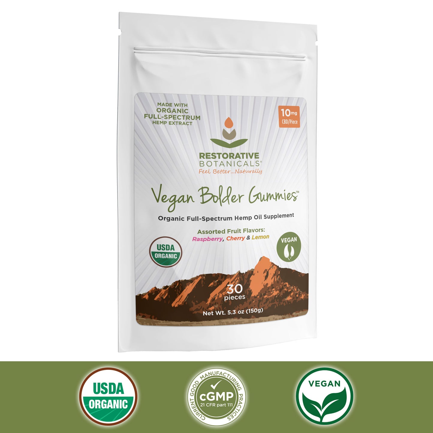 VEGAN CBD Bolder Gummies™ Variety Pack