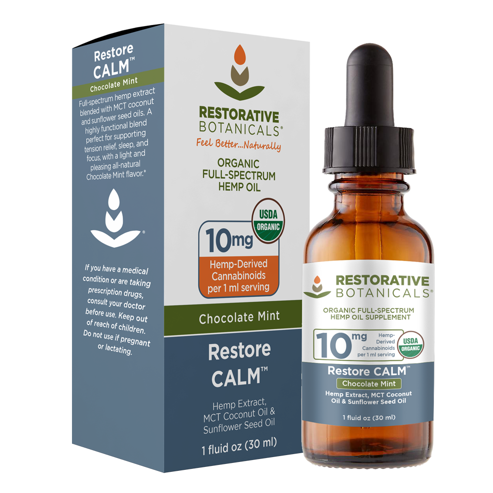 Restore CALM™ CBD Hemp Oil Supplement