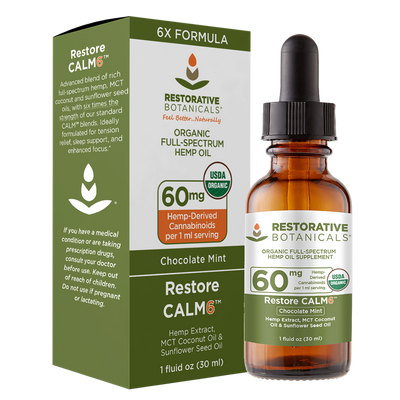 Restore CALM6™ CBD Hemp Oil Supplement