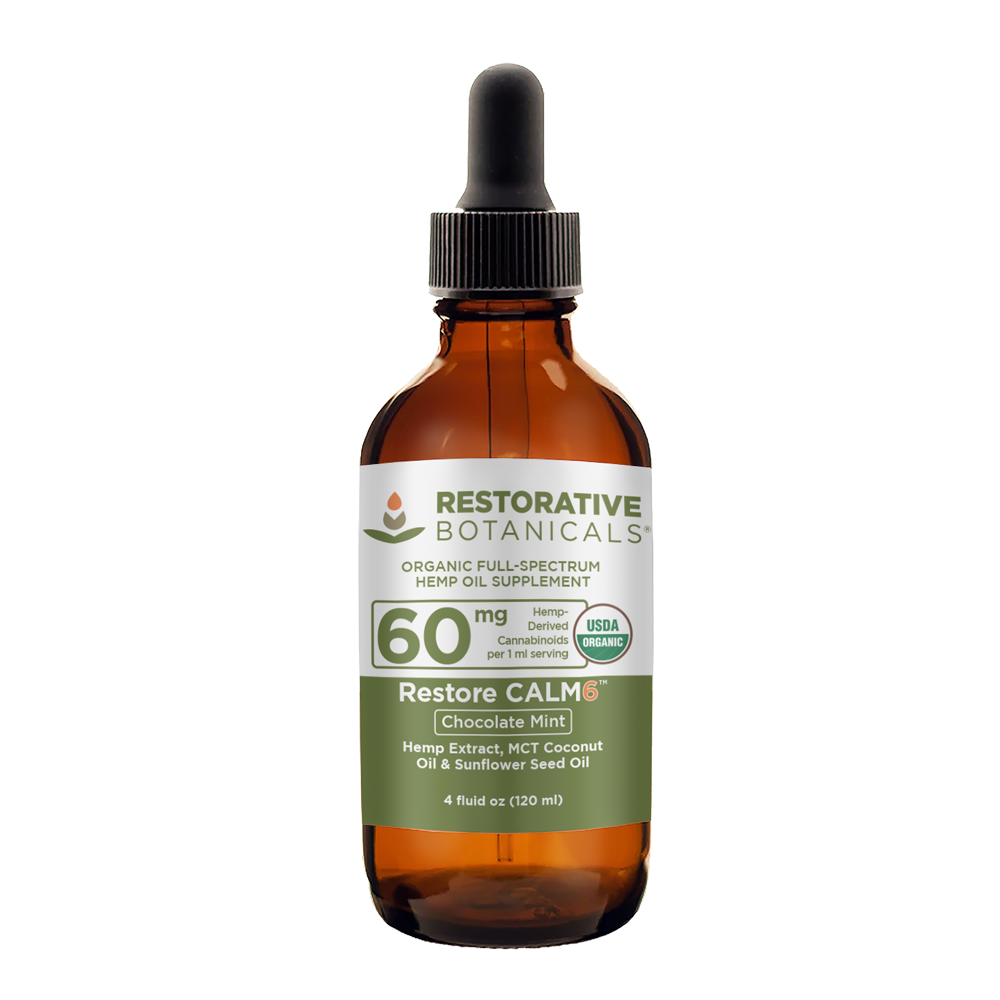 Restore CALM6™ CBD Hemp Oil Supplement