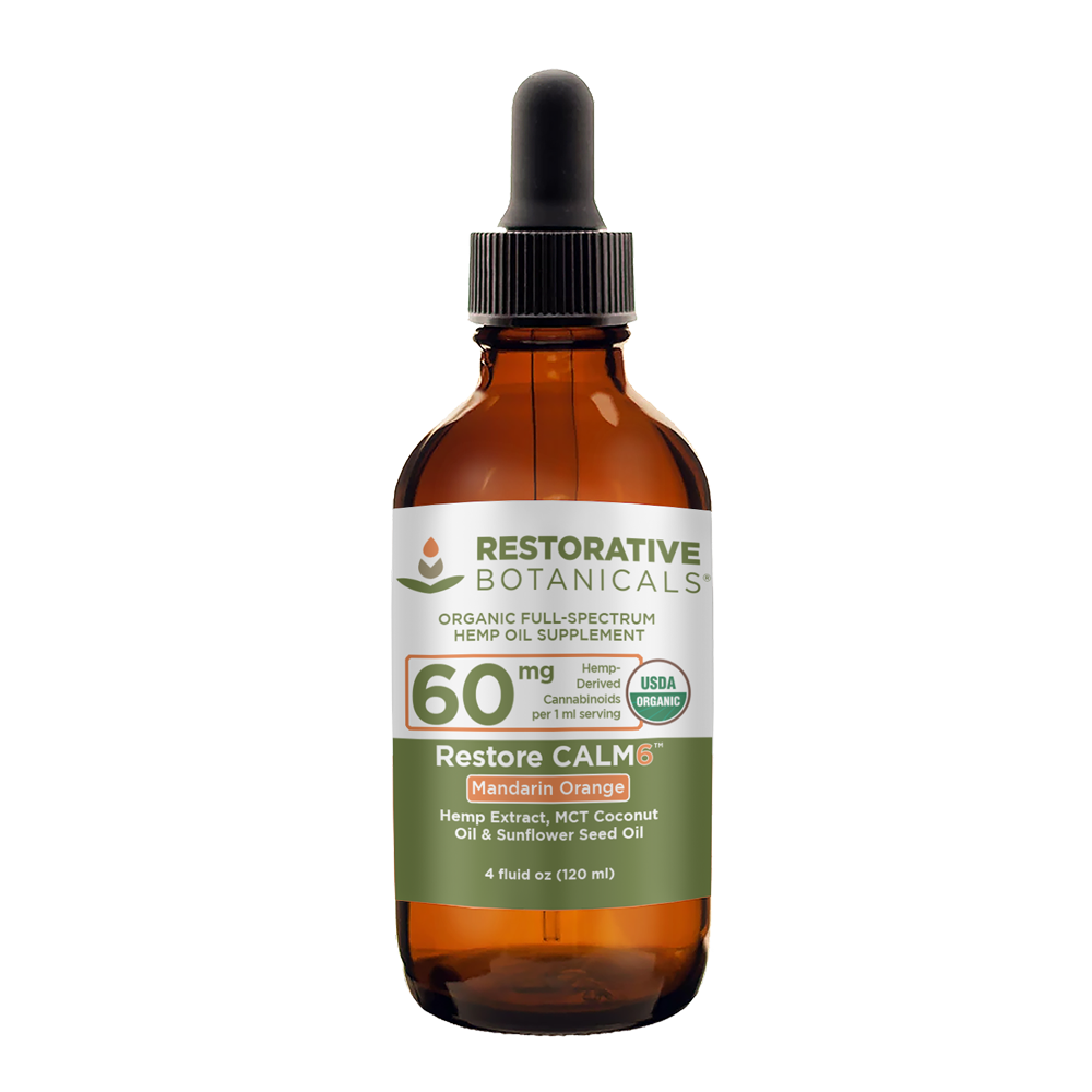 Restore CALM6™ CBD Hemp Oil Supplement