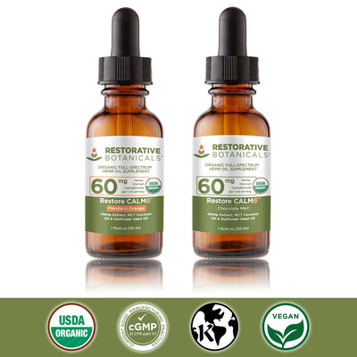 Restore CALM6™ CBD Hemp Oil Supplement