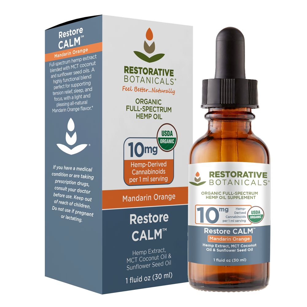 Restore CALM™ CBD Hemp Oil Supplement